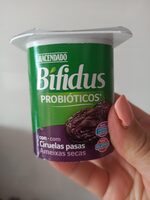 Bífidus probióticos con ciruelas pasas