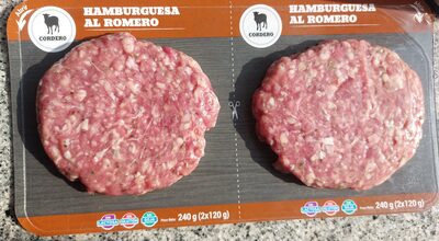 Hamburguesa de cordero al romero