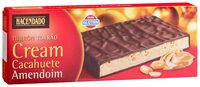 Turrón cream cacahuete