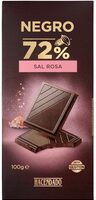 Chocolate negro con sal gema