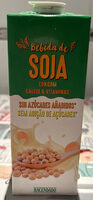 Bebida de soja con calcio & vitaminas sin azúcares añadidos