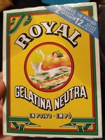 Gelatina neutra en polvo