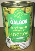 Olives vertes à la farce d’Anchois
