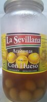 Aceitunas verdes con hueso