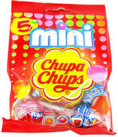 Mini Sucettes Assorties Chupa Chups, 5 Unités,