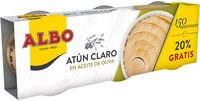 Atún claro en aceite de oliva