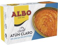 Atún claro en salsa picantona
