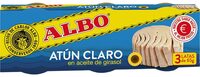 Atún claro en aceite de girasol