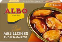 Mejillones en salsa gallega de las rías gallegas