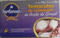 Tentacules de poulpe à l'huile de tournesol