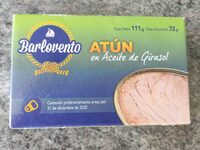 Atún en aceite de girasol