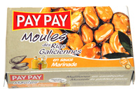 Moules galiciennes en sauce marinade
