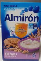 Papilla cereales con galleta