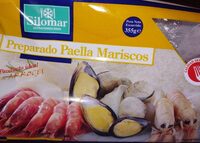 Preparado paella mariscos