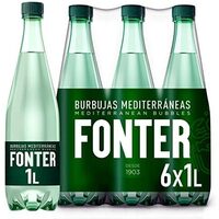 Agua mineral con gas grande
