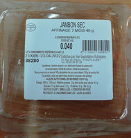 Jambon sec