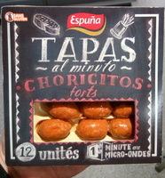 Tapas al minuto Choricitos forts