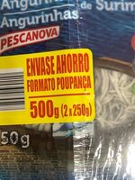 Anguriñas de surimi