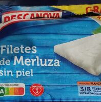 Filete de merluza sin piel