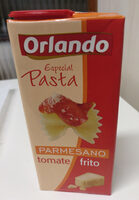 Tomate especial pasta con parmesano