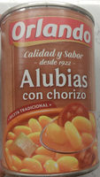 Alubias con chorizo