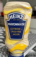 Mayonnaise citron et poivre noir