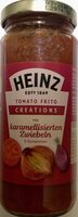 Tomato Frito Creations mit karamellisierten Zwiebeln