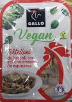 Vegan tortelloni de brócoli con relleno cremoso de espinacas