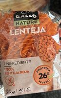 Nature pasta de lenteja roja