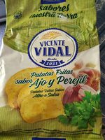 Papas sabor ajo y perejil