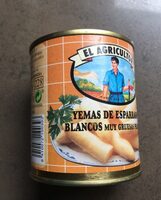 Yemas de espárragos blancos muy gruesa primera