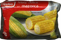 Maíz dulce en mazorca congelado "Findus"