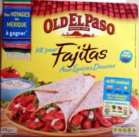 Kit pour Fajitas aux épices douces