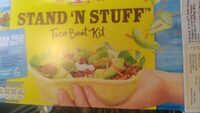 Stand n' Stuff taco boat kit