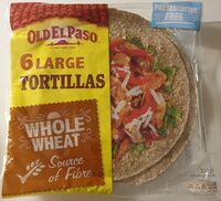 6 Large Tortillas
