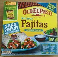 Kit pour fajitas recette douce