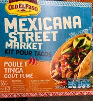 Kit pour Tacos poulet Tinga fumé Old el Paso
