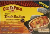 Kit pour enchiladas avec panadillas Tomates gratinées et oignons doux