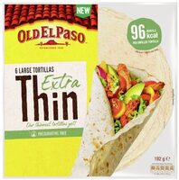 Old el paso extra thin wraps - Old El Paso