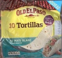 Tortillas au maïs blanc Sans gluten