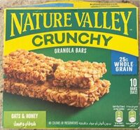 Nature valley crunchy oats and honey