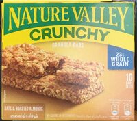 Nature valley crunchy oats and roasted almond