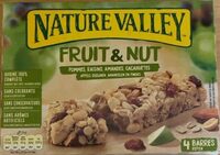 Fruit et nut pomme raisin amande cacahuète