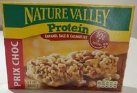 Barres protein caramel salé & cacahuètes