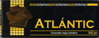 Atlántic chocolate negro 45% cacao