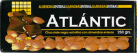 Atlántic chocolate negro con almendras 45% cacao