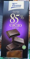 Chocolate negro 85% cacao