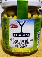 Habas extrafina con aceite de oliva