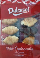 Petit croissants cacao