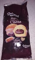 Magdalenas rellenas de cacao